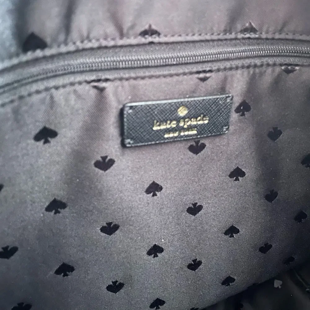 NWT Kate spade black tote - Picture 3 of 11